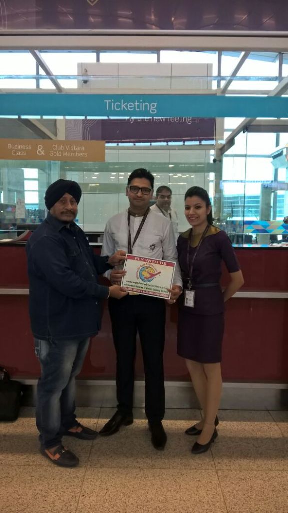 vistara delhi to bang